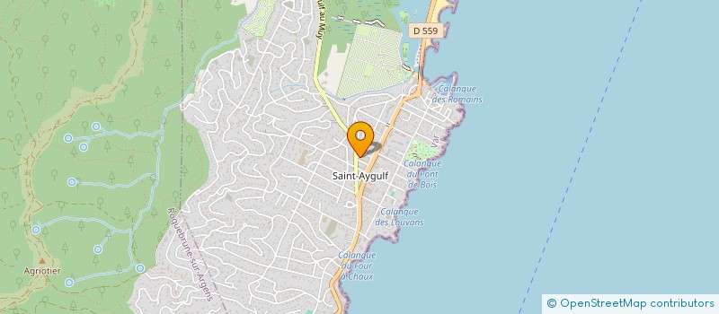 localisation de l'entreprise MALON  DESMORTIER à FREJUS