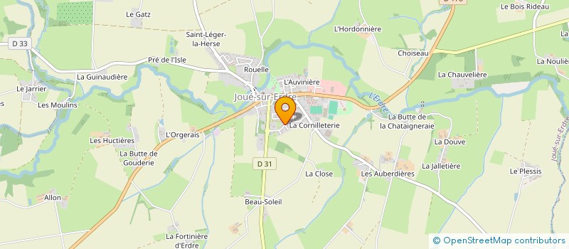 localisation de l'entreprise MALONA BAR  JOUE-SUR-ERDRE