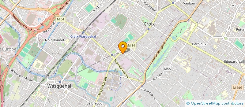 localisation de l'entreprise MALONE 2  CROIX