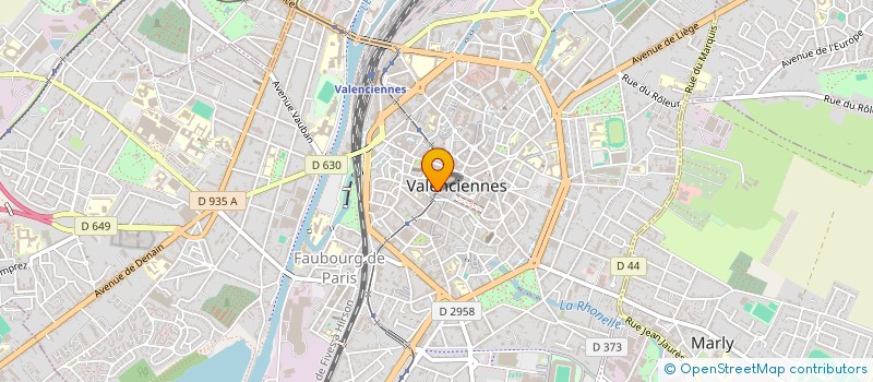 localisation de l'entreprise MALONE à VALENCIENNES