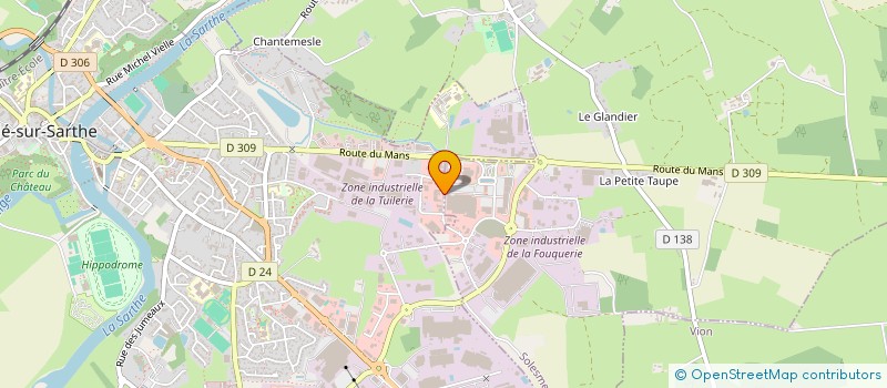 localisation de l'entreprise MALONE à SOLESMES