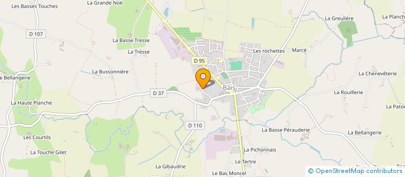 localisation de l'entreprise MALONE  BAIS