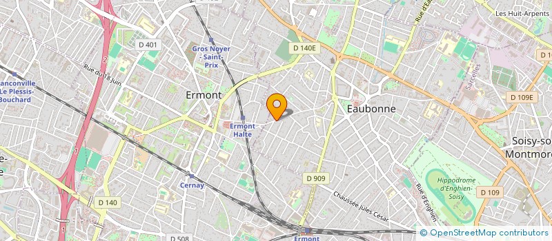 localisation de l'entreprise MALONE FERMETURE à EAUBONNE