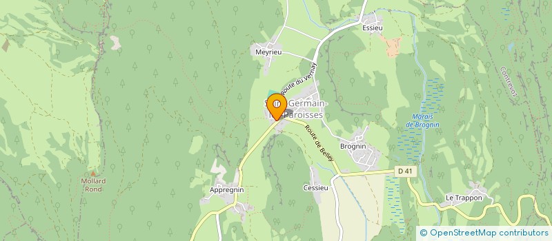 localisation de l'entreprise MALOO  PARVES ET NATTAGES