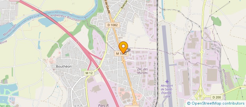 localisation de l'entreprise MALOPLAY  ANDREZIEUX-BOUTHEON