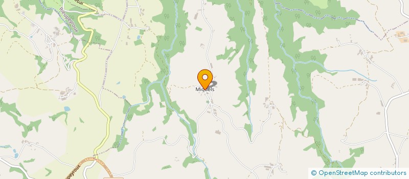 localisation de l'entreprise MALOR  RIEUPEYROUX