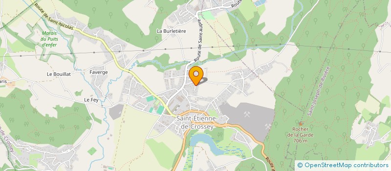 localisation de l'entreprise MALORI SOFTWARE DEVELOPMENT  SAINT-ETIENNE-DE-CROSSEY