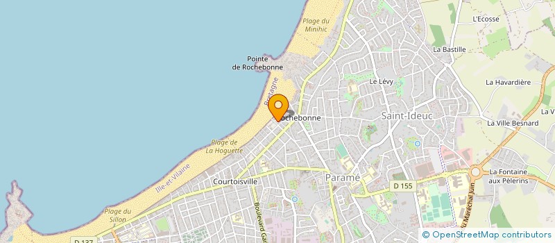 localisation de l'entreprise MALORINE INVEST  SAINT-MALO