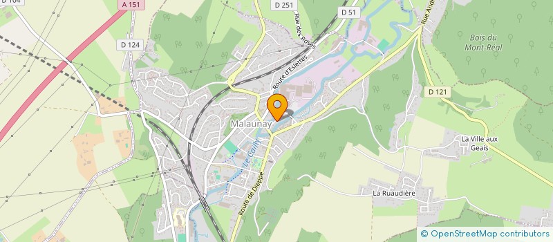 localisation de l'entreprise MALORISSE  ROUEN