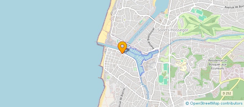 localisation de l'entreprise MALORYEL à CAPBRETON