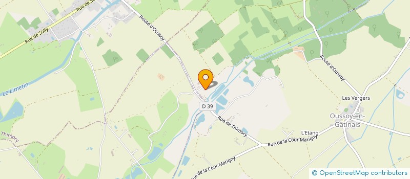 localisation de l'entreprise MALOSA à OUSSOY-EN-GATINAIS