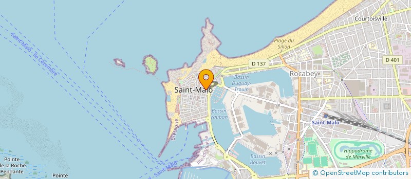 localisation de l'entreprise MALOSSO à SAINT-MALO