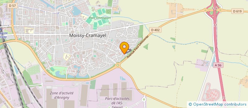 localisation de l'entreprise MALOTE à MOISSY-CRAMAYEL