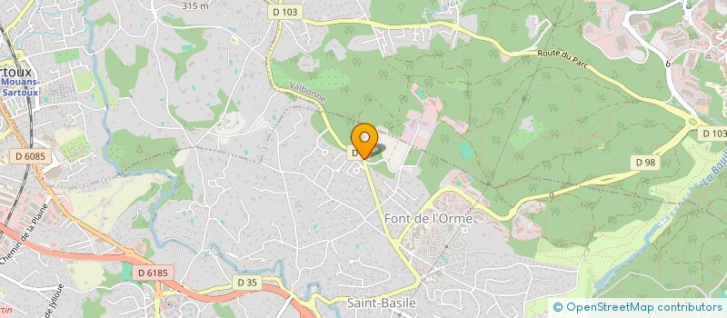 localisation de l'entreprise MALOTEBA à MOUGINS