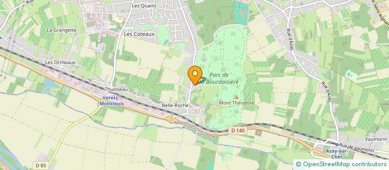 localisation de l'entreprise MALOTI  MONTLOUIS-SUR-LOIRE