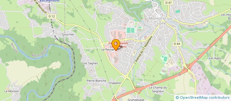 localisation de l'entreprise MALOTIME à MONISTROL-SUR-LOIRE