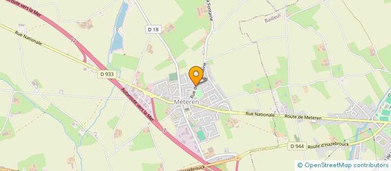 localisation de l'entreprise MALOTIN  METEREN