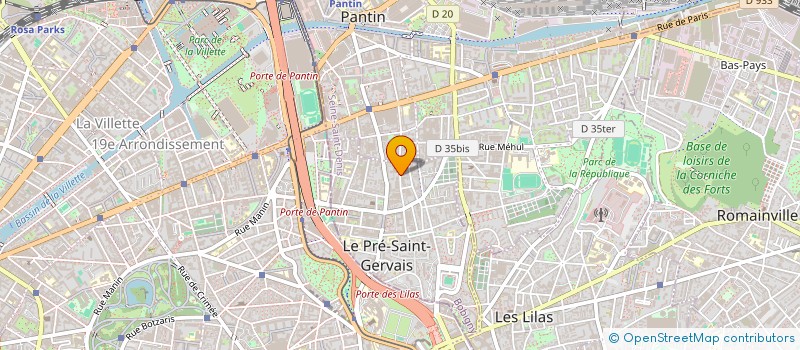 localisation de l'entreprise MALOTTA à LE PRE-SAINT-GERVAIS