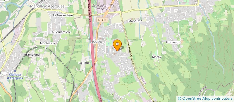 localisation de l'entreprise MALOU  LISSIEU