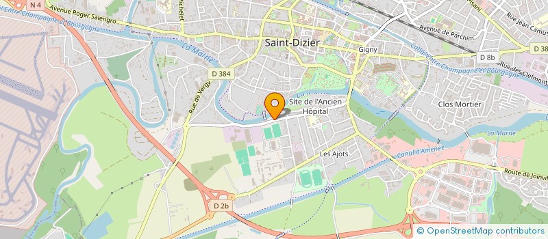 localisation de l'entreprise MALOU 52 à SAINT-DIZIER