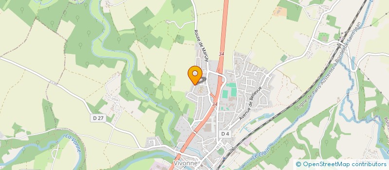 localisation de l'entreprise MALOU 86  VIVONNE