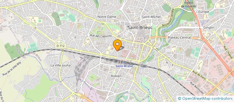 localisation de l'entreprise MALOU à SAINT-BRIEUC