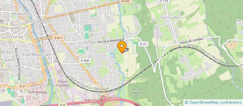 localisation de l'entreprise MALOU CONSEIL  SEMEAC