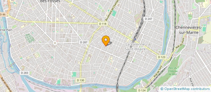 localisation de l'entreprise MALOU IMMO à SAINT-MAUR-DES-FOSSES