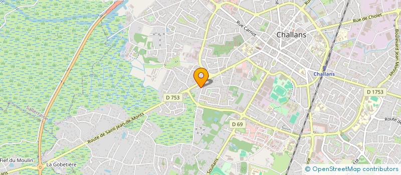 localisation de l'entreprise MALOU INVESTMENT à CHALLANS