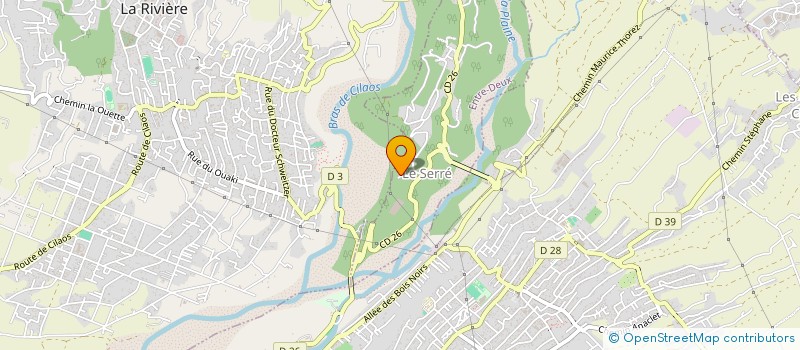 localisation de l'entreprise MALOU TERRASSEMENT  ENTRE DEUX