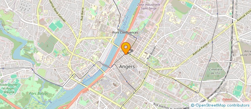 localisation de l'entreprise MALOUAN à ANGERS