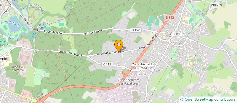 localisation de l'entreprise MALOUANN  CHANGE