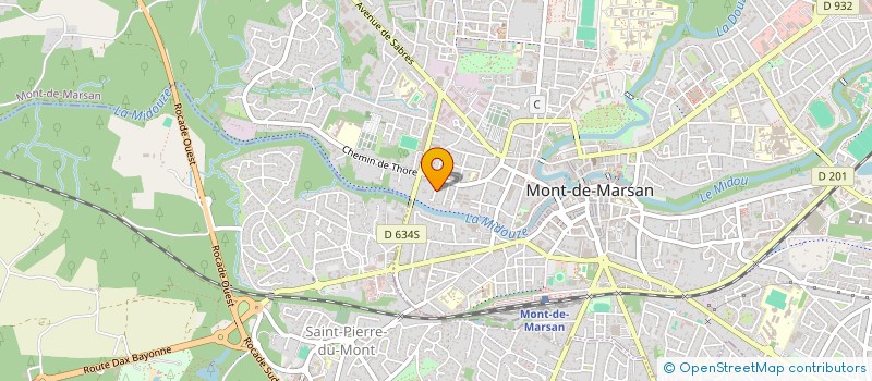 localisation de l'entreprise MALOUB à MONT-DE-MARSAN