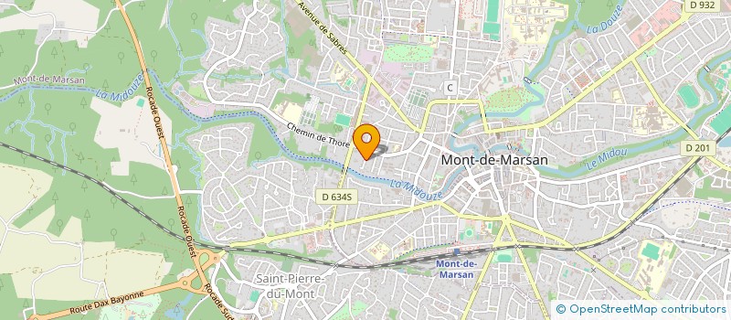 localisation de l'entreprise MALOUB II à MONT-DE-MARSAN