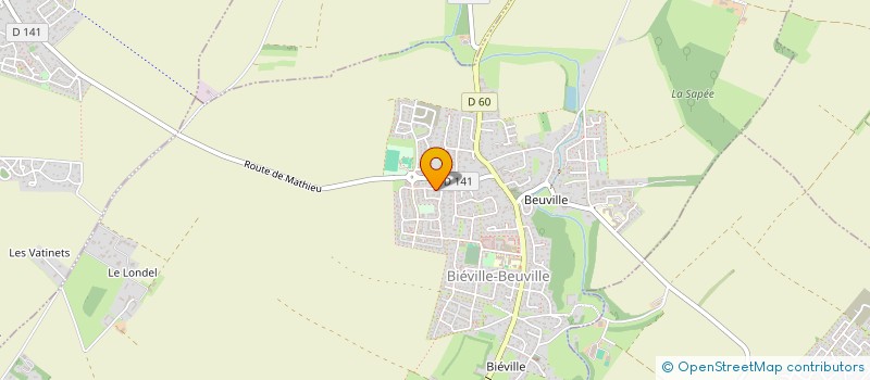 localisation de l'entreprise MALOUCAP  BIEVILLE-BEUVILLE