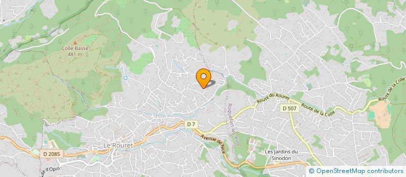 localisation de l'entreprise MALOUIS 51  LE ROURET