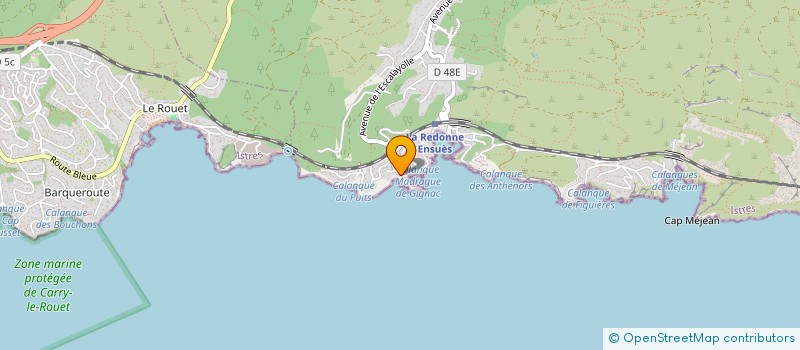 localisation de l'entreprise MALOUISE & CO  ENSUES-LA-REDONNE