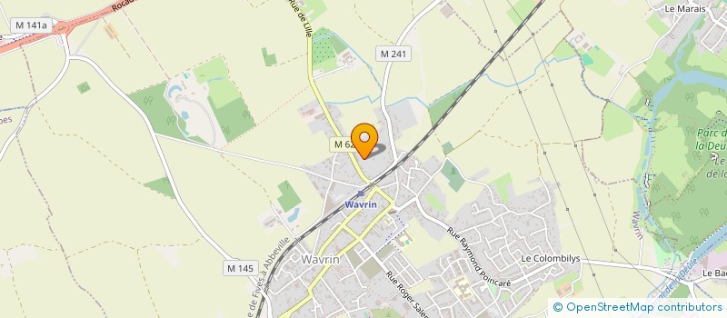 localisation de l'entreprise MALOUJEA  WAVRIN
