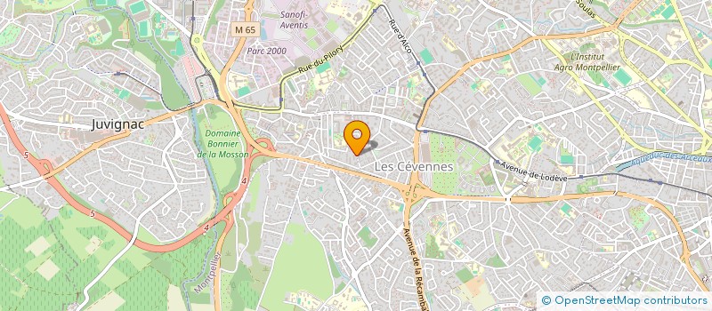 localisation de l'entreprise MALOUM ETANCHEITE à MONTPELLIER