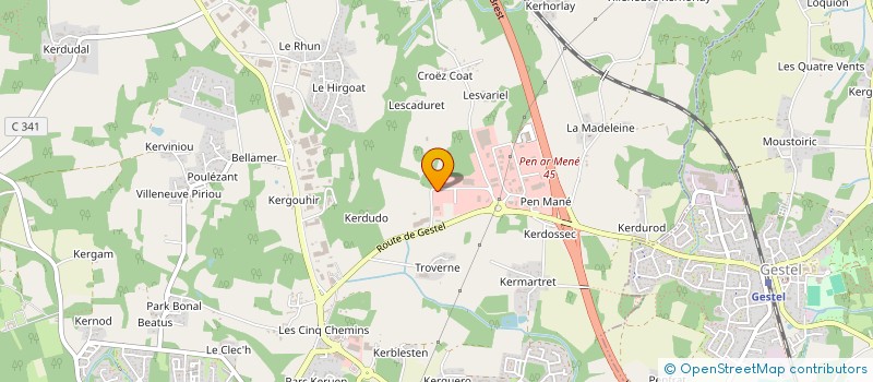 localisation de l'entreprise MALOUSAFRE  GUIDEL