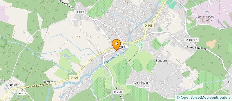 localisation de l'entreprise MALOVI  LA BREDE