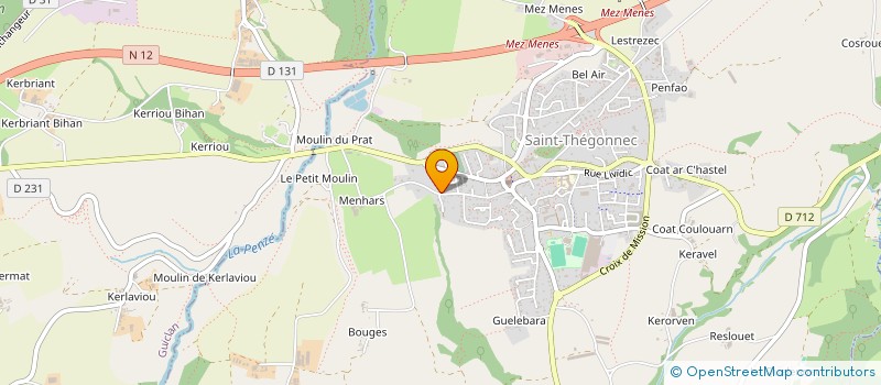 localisation de l'entreprise MALOWOOD  SAINT-THEGONNEC LOC-EGUINER