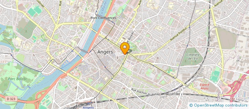 localisation de l'entreprise MALOYER à ANGERS
