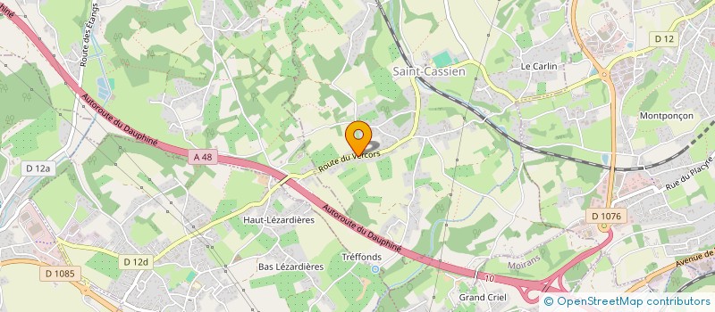 localisation de l'entreprise MALOZA  SAINT-CASSIEN