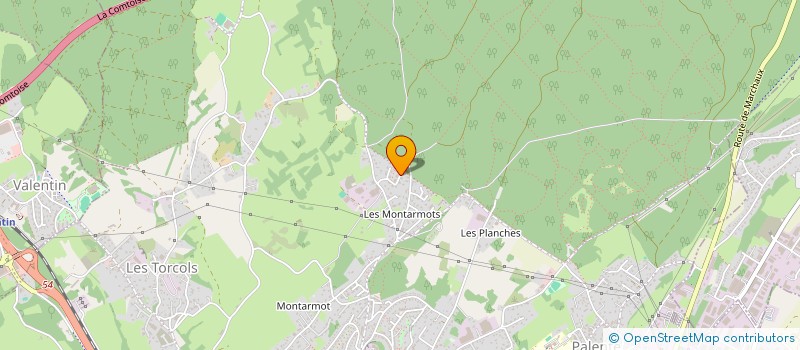 localisation de l'entreprise MALPASO  BESANCON