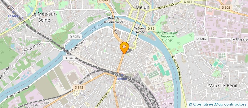 localisation de l'entreprise MALPEL & ASSOCIES à MELUN