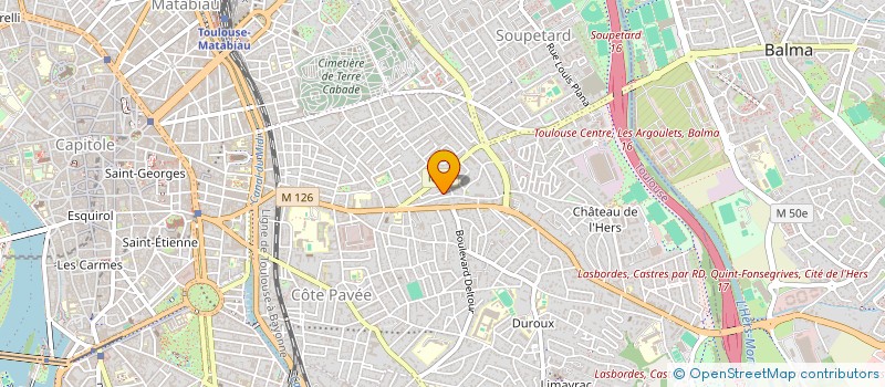 localisation de l'entreprise MALPEL PROMOTION à TOULOUSE