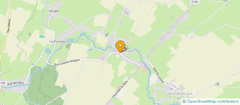 localisation de l'entreprise MALPLAQUET-HAINAUT 1709-2009  HON-HERGIES