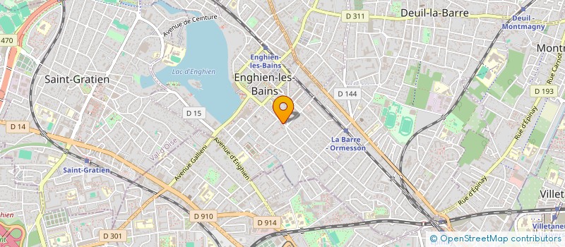 localisation de l'entreprise MALR à ENGHIEN-LES-BAINS