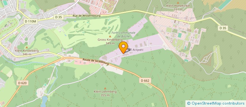 localisation de l'entreprise MALRIAT  BITCHE